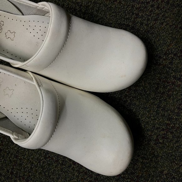 White Clog Monochrome Nursing / Mod Shoe Size 40 - Picture 5 of 8